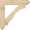 Ekena Millwork Balboa Arts and Crafts Rough Sawn Bracket w/ Offset Brace, Douglas Fir, 8"W x 40"D x 40"H BKT0806X40X40BOA03RDF - alternate 4